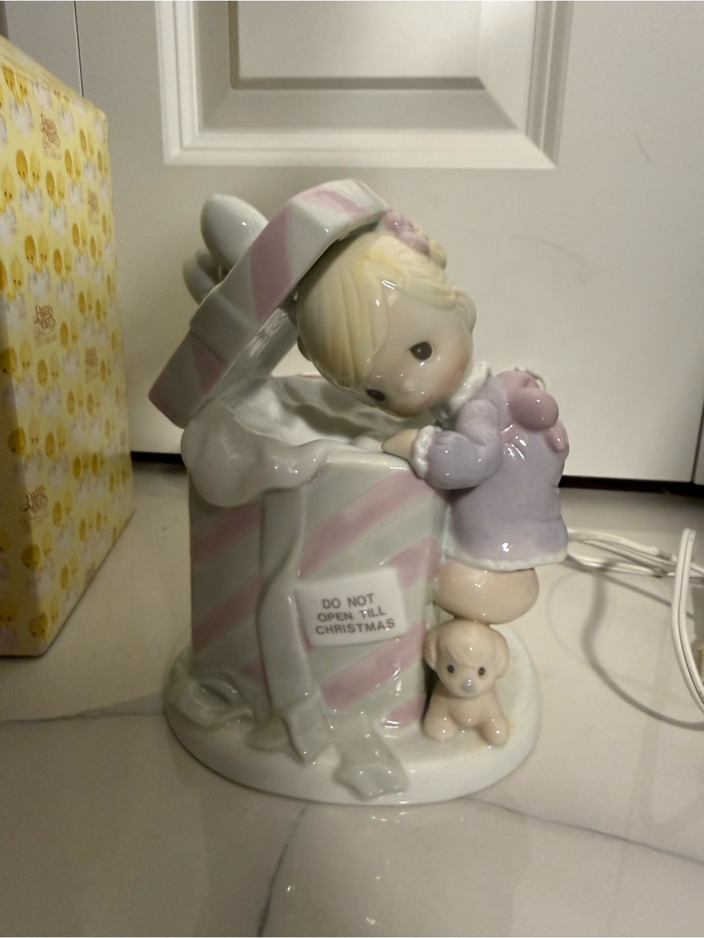 1997 Precious Moments Christmas Night Light